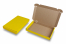 Folding shipping boxes- yellow | PIT Packaging.com | Bestbuyenvelopes
