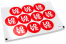 Love envelope seals - love red | PIT Packaging.com | Bestbuyenvelopes
