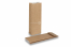 Block bottom paper bags brown - 105 x 65 x 298 mm without window, 500 ml | PIT Packaging.com | Bestbuyenvelopes