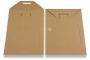 Reclosable cardboard envelopes