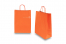 Paper carrier bags with twisted handles - orange, 260 x 120 x 350 mm, 90 gsm | PIT Packaging.com | Bestbuyenvelopes