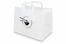 Paper take-away bags - white + asian food | PIT Packaging.com | Bestbuyenvelopes