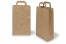Paper carrier bags with folded handles - brown, 220 x 105 x 360 mm | PIT Packaging.com | Bestbuyenvelopes