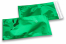 Coloured metallic foil envelopes green  - 114 x 229 mm | PIT Packaging.com | Bestbuyenvelopes