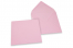 Coloured greeting card envelopes - light pink, 155 x 155 mm | PIT Packaging.com | Bestbuyenvelopes