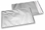 Silver coloured matt metallic foil envelopes - 180 x 250 mm | PIT Packaging.com | Bestbuyenvelopes