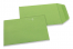 Coloured pocket envelopes - Apple green, 85 x 125 mm | PIT Packaging.com | Bestbuyenvelopes