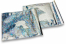 Coloured metallic foil envelopes silver holographic - 165 x 165 mm | PIT Packaging.com | Bestbuyenvelopes