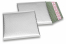 ECO matt metallic bubble envelopes - silver 165 x 165 mm | PIT Packaging.com | Bestbuyenvelopes