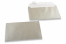Silver coloured mother-of-pearl envelopes - 114 x 162 mm | PIT Packaging.com | Bestbuyenvelopes