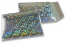 ECO metallic bubble envelopes - silver holographic 180 x 250 mm | PIT Packaging.com | Bestbuyenvelopes