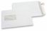 Basic window envelopes, 162 x 229 mm, 80 grs., window left 45 x 90 mm, window position 20 mm from the left side and 60 mm from the bottom, strip closure  | PIT Packaging.com | Bestbuyenvelopes