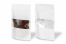 Stand up pouch with window - white, 180 x 290 x 90 mm, 1000 ml | PIT Packaging.com | Bestbuyenvelopes