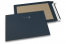 Coloured board-backed envelopes - Dark blue, 229 x 324 mm | PIT Packaging.com | Bestbuyenvelopes