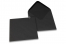 Coloured greeting card envelopes - black, 155 x 155 mm | PIT Packaging.com | Bestbuyenvelopes