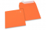 Orange coloured paper envelopes - 160 x 160 mm | PIT Packaging.com | Bestbuyenvelopes