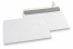 White paper envelopes, 156 x 220 mm (EA5), 90 gram, strip closure, weight each approx. 7 g.  | PIT Packaging.com | Bestbuyenvelopes