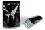 Stand up pouches glossy black - 200 x 300 x 100 mm, 1800 ml | PIT Packaging.com | Bestbuyenvelopes