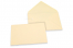Coloured greeting card envelopes - ivory white, 114 x 162 mm | PIT Packaging.com | Bestbuyenvelopes