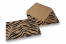 Animal-print envelopes - brown kraft, black, tiger print | PIT Packaging.com | Bestbuyenvelopes