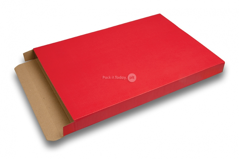 Matt coloured shipping boxes - Red