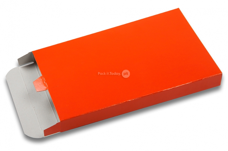 Shiny coloured post boxes - orange