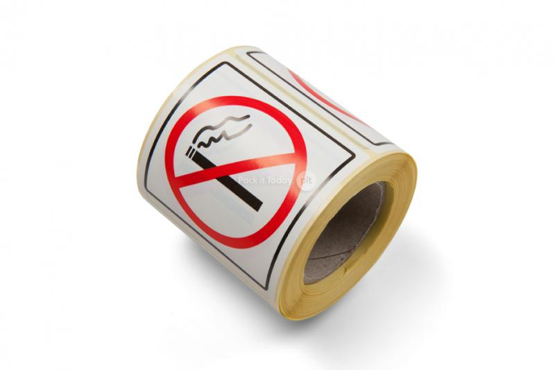 Warning labels - No smoking