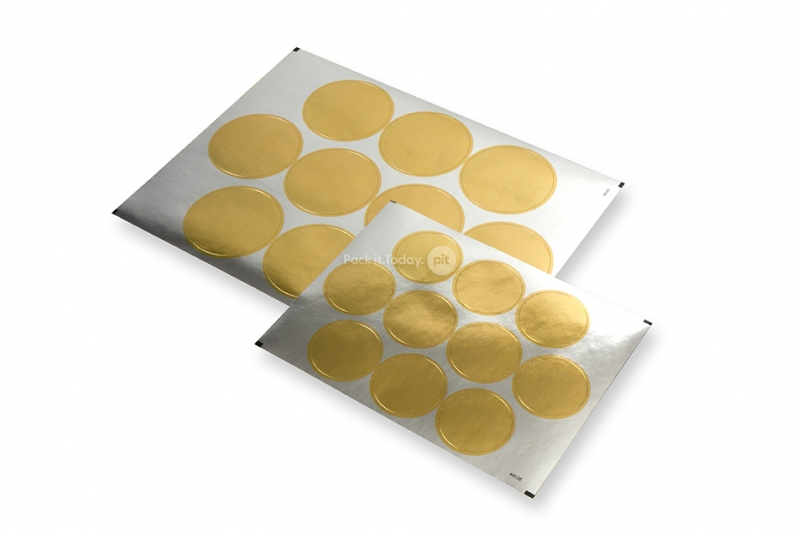 Shiny seals - gold
