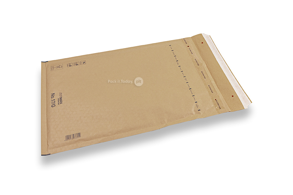 Brown bubble envelopes (80 gsm) - 230 x 340 mm (G17)