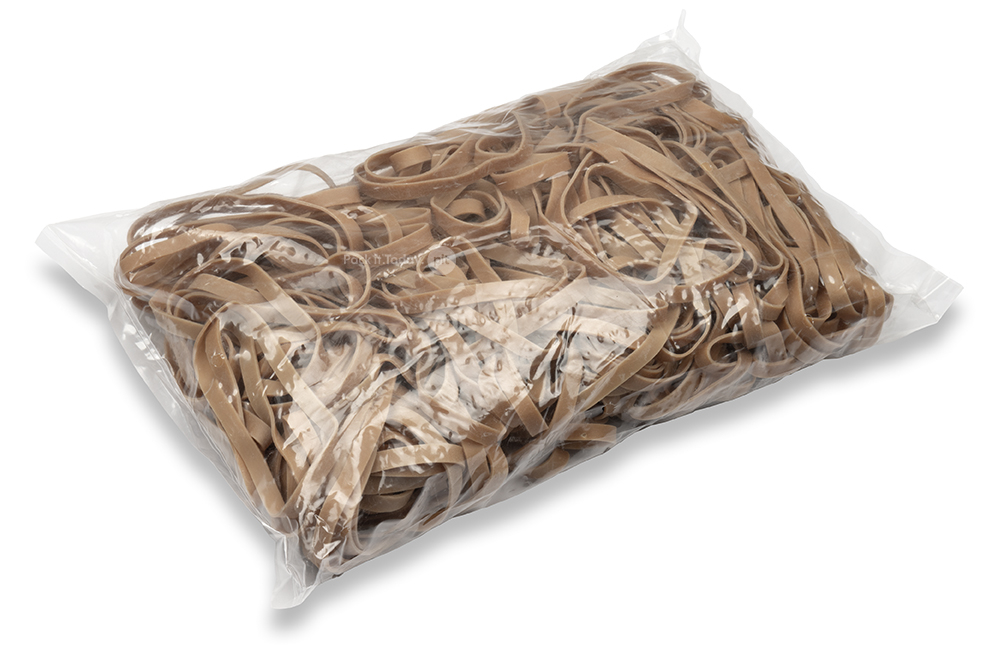 Elastic bands - bag, 1000 g (wide)