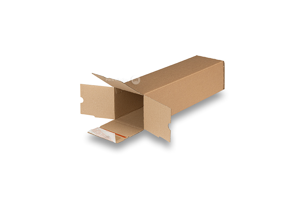 Square mailing tubes with seal strip - 310 x 105 x 105 mm